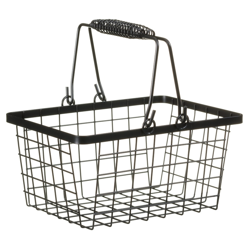 316368 storage basket black