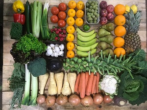 Xmas fruit and veg hamper