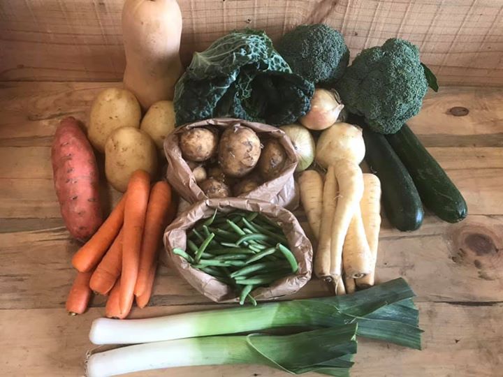 Norfolk veg box delivered for free locally