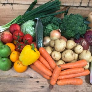 Family sized fruit and Norfolk Veg Box - the best in Norfolk