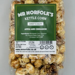 Mr Norfolk's Apple & Cinnamon Kettle Corn 80g