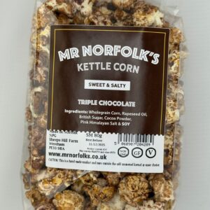 Mr Norfolk's Triple Chocolate Kettle Corn 80g